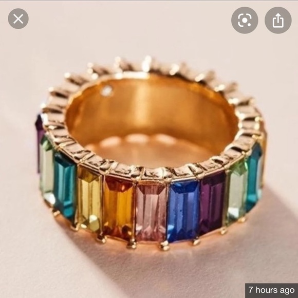 BaubleBar Jewelry - BaubleBar Alidia ring in Multi, size 7